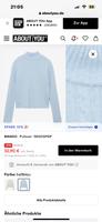 Mango Pullover wolle hellblau neu mit Etikett Bayern - Ruhstorf an der Rott Vorschau