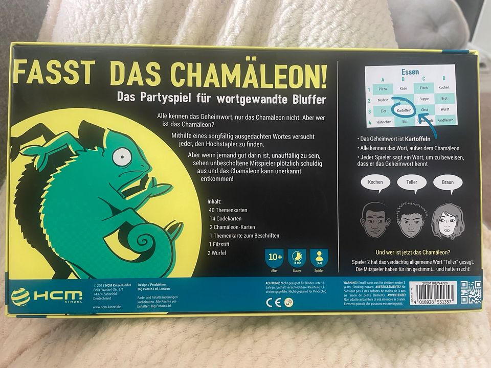 Das Chamäleon - Gesellschaftsspiel - wie neu! in Düsseldorf