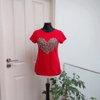 Shirt ☆ Gr. 36/ 38 ☆ M ☆ rot ☆ Herz ☆ TOP ☆ kurzarm ☆ Blumen Saarland - Freisen Vorschau