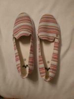 Ballerina Ballerinas Schuhe gr 41 gestreift Schleswig-Holstein - Groß Vollstedt Vorschau