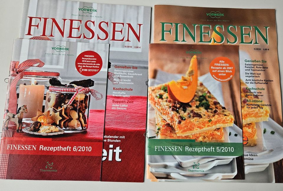 Finessen-Thermomix Magazin + Rezeptheft in Nottuln