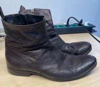 HUGO BOSS Lederstiefel braun, Herren Bayern - Würzburg Vorschau