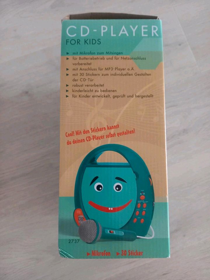 Neu&OVP CD Player für Kinder mit Mikrofon in Jüchen