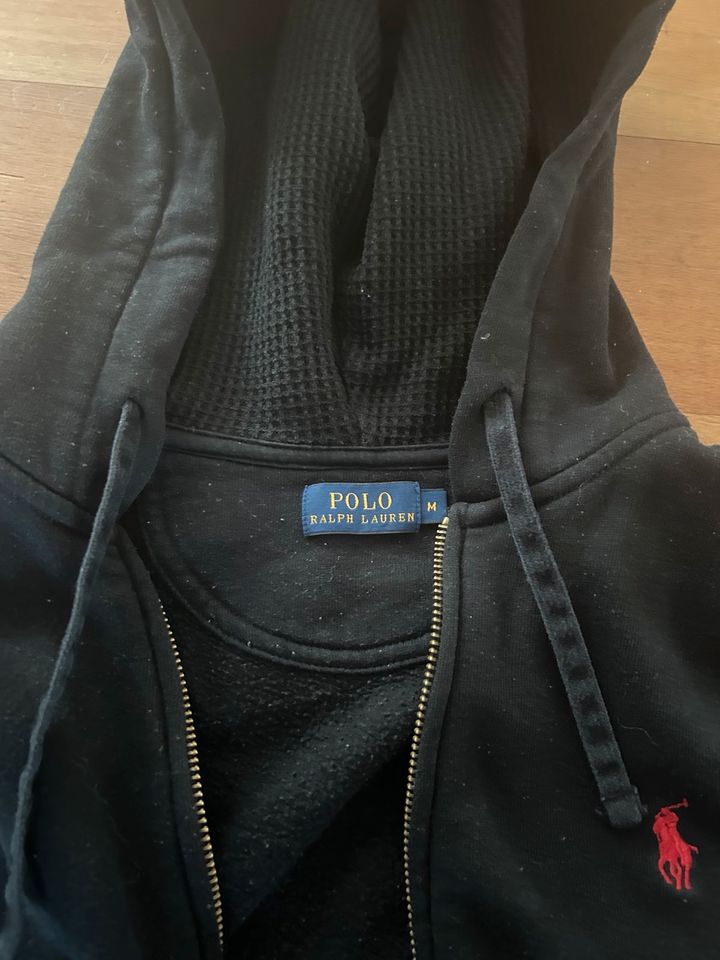 Polo Ralph Lauren Zipper Jacke Größe m schwarz wie neu in Wipperfürth