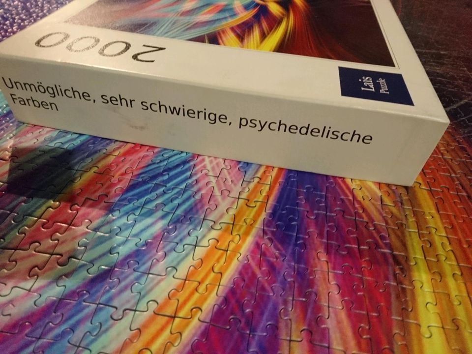 Unmögliche, sehr schwierige, psychedelische Farben - Lais Puzzle in Berlin