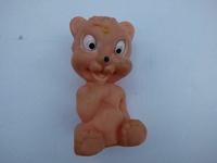 altes Quitschfigur Quitschtier DDR Bär Teddybär selten Sachsen - Schwepnitz Vorschau