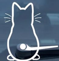 Katze Autosticker Scheibenwischer Nordrhein-Westfalen - Iserlohn Vorschau