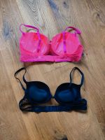 BH w NEU 75 b 75B Push Up Pushup Spitze schwarz pink Unterwäsche München - Allach-Untermenzing Vorschau