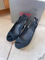 Esprit Sandalen mit Keilabsatz blau 39 Rheinland-Pfalz - Jockgrim Vorschau