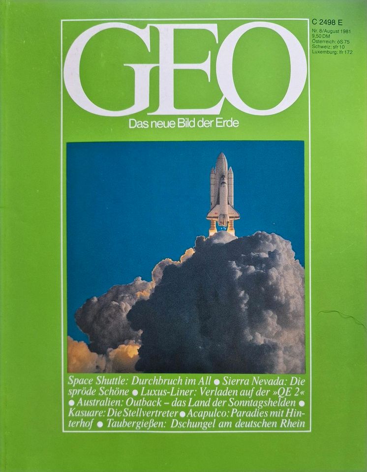 Magazin GEO  Jahr 1981 / Dez sind 2 Ausgaben Hefte / Bücher in Berlin