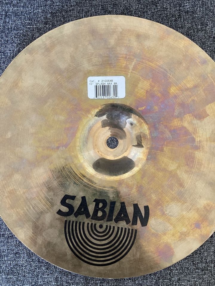 Sabian AAX Splash 10“ in Remagen