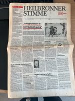 Sammlerexemplar „Heilbronner Stimme“ vom 23.04.1983 vollständig Baden-Württemberg - Obersontheim Vorschau