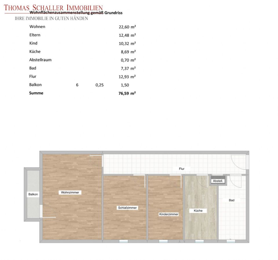 Helle 3-Zimmer-Wohnung mit Balkon und Stellplatz - 3D-Rundgang in Taunusstein