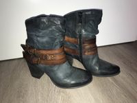 ★ Stiefeletten ★ Laura ★ Leder ★ Blau Absatz ★ Gr. 39 ★ w. NEU ★ Wandsbek - Hamburg Farmsen-Berne Vorschau