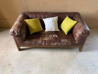 Ledersofa braun vintage Bochum - Bochum-Südwest Vorschau