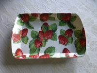 Erdbeerzeit,kl.Tablett, Kuchenplatte, Erdbeeren ,Tasse usw ab € 2 Nordrhein-Westfalen - Rhede Vorschau