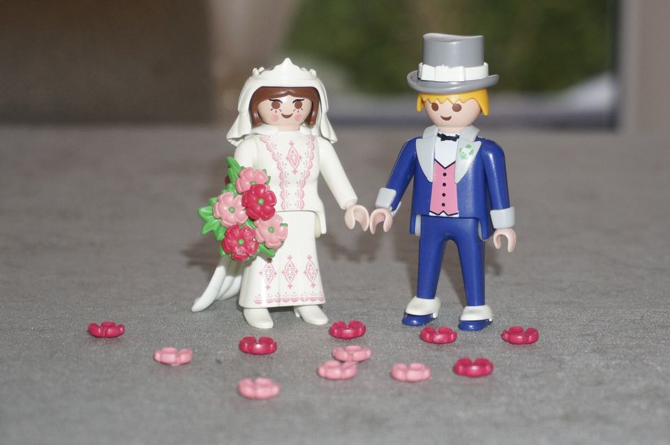 Playmobil Familie 5507 Hochzeitspaar 5509 Hochzeitskutsche 7261 in Detmold