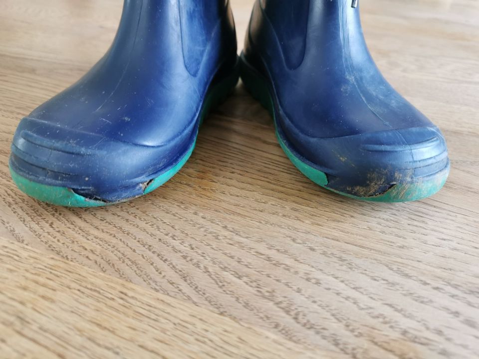 Gummistiefel von Romika, Größe 26, blau-grün in Remseck am Neckar