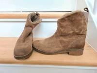 Zara gefütterte Stiefeletten Wildleder 40 Bielefeld - Stieghorst Vorschau