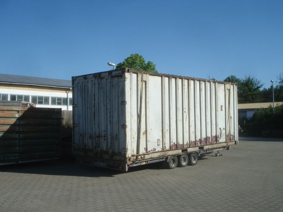 Container Wechselbrücke Seecontainer Lagercontainer 20ft. 6m in Genthin