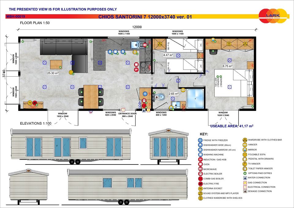 Mobilheim / Modulhaus / Tinyhaus Neu Winterfest Lark Chios KfW40 GeG konform in Hamburg