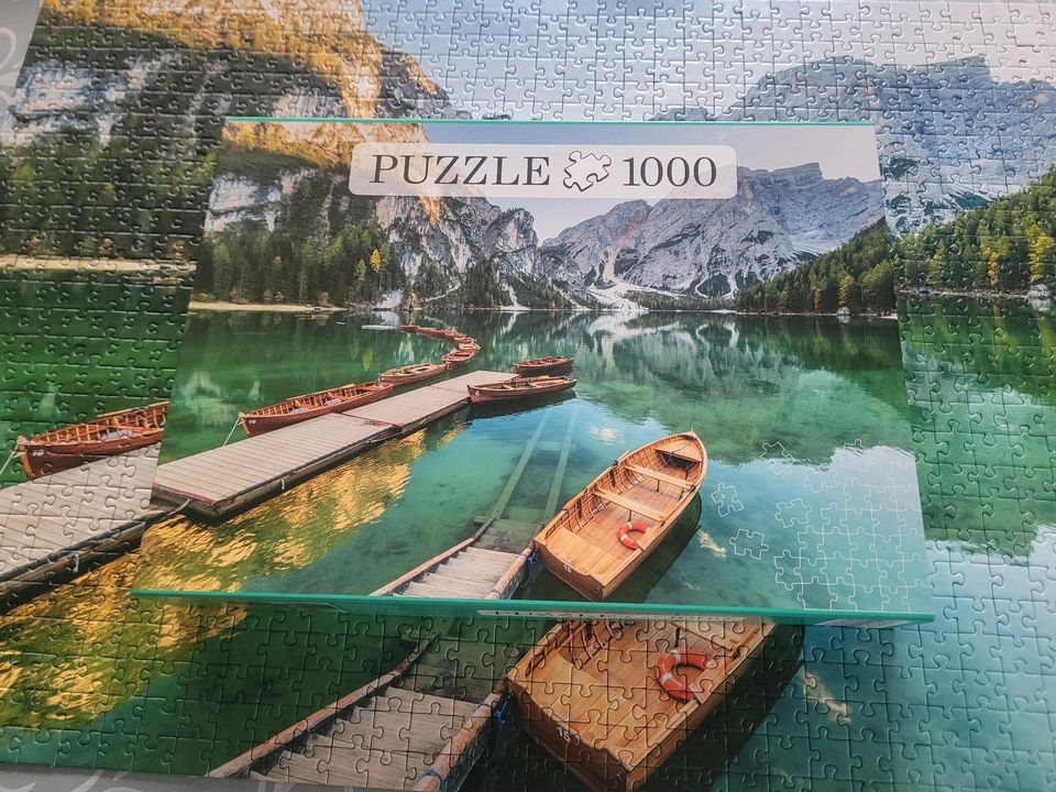 Pragser Wildsee 1000 Teile Puzzle Neuwertig in Jork