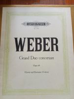 Grand Duo concertant Opus 48 von Weber Hessen - Eiterfeld Vorschau