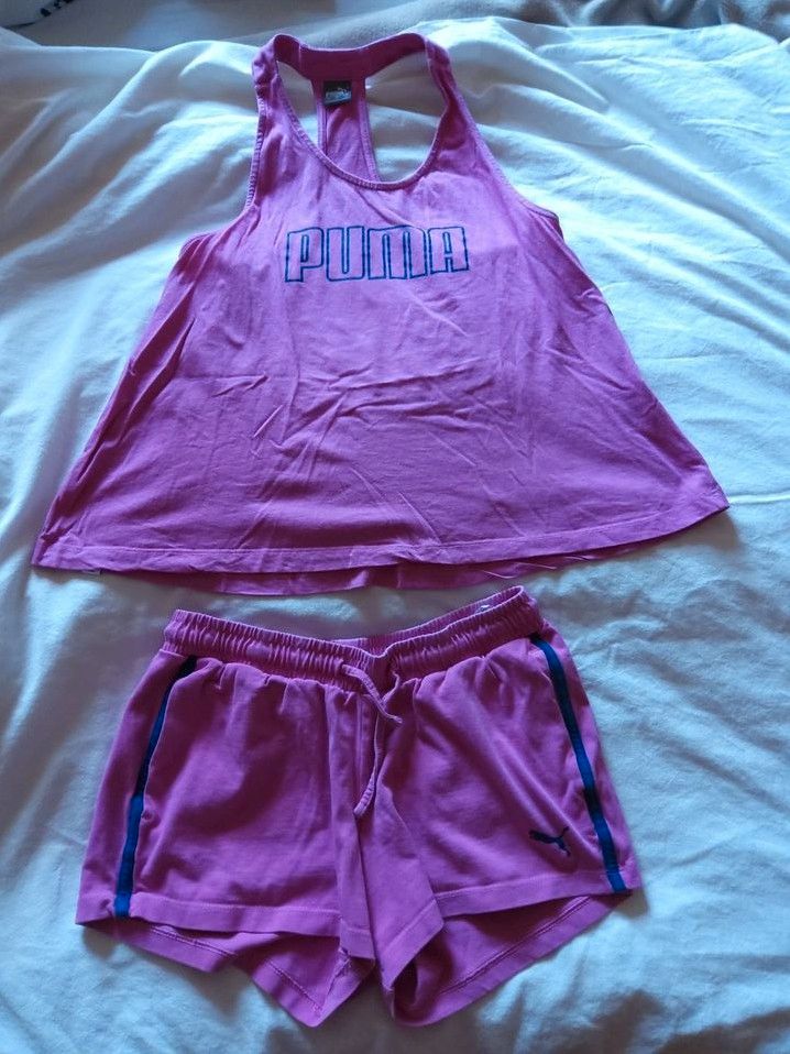 Sportset Sporthose Sporttop Puma Gr M rosa in Salzkotten