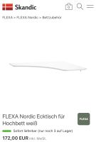 Flexa Nordic Eck Schreibtisch Platte für Hochbett neu Niedersachsen - Tappenbeck Vorschau
