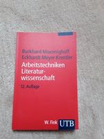 Arbeitstechniken Literaturwissenschaft - B. Moennighoff Hessen - Haina Vorschau