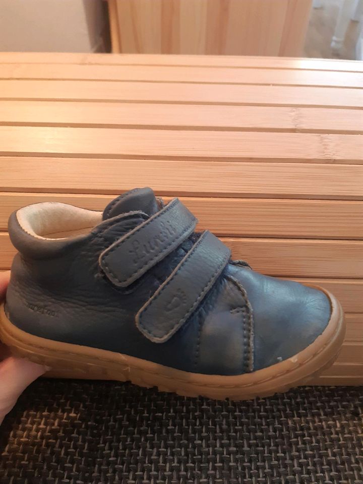 Lurchi Barfußschuhe blau, Halbschuhe in Aachen