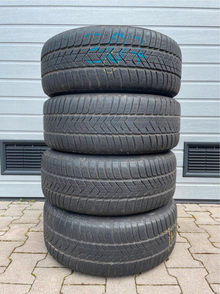 ORIGINAL BMW 5er G30 G31 Winterreifen 245/45 R18 Reifen Satz in Rodgau