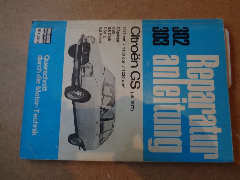 Reparaturbuch Citroen GS in Biederitz