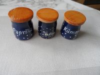 Bürgel Keramik Gewürz Dosen Pfeffer, Kümmel, Paprika mit Deckel Baden-Württemberg - Bruchsal Vorschau