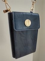 Handytasche Smartphone-Tasche mit Portemonnaie blau, neuwertig !! Nordrhein-Westfalen - Goch Vorschau