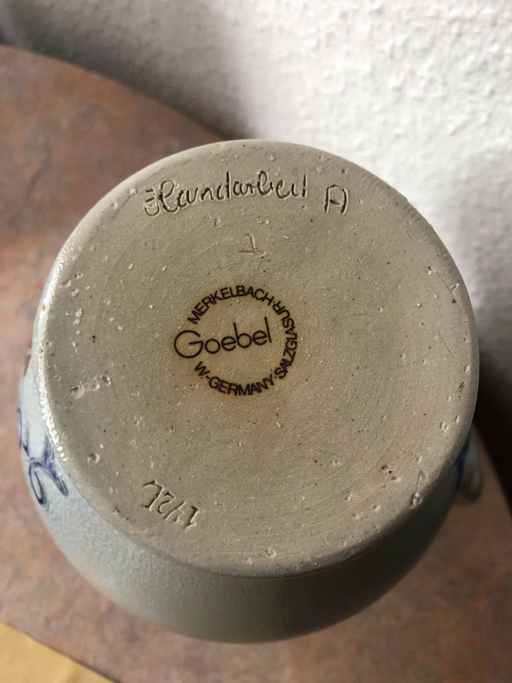 Vase Goebel Salzglasur 1,2L in Villingen-Schwenningen