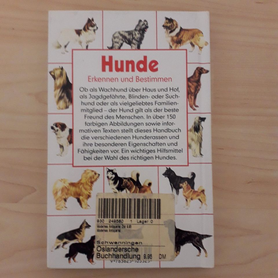 Buch "Hunde Erkennen und Bestimmen" - Neu !! in Villingen-Schwenningen