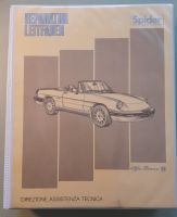 Alfa Romeo Spider Werkstatthandbuch Gummilippe / Aerodinamica Nordrhein-Westfalen - Hilden Vorschau