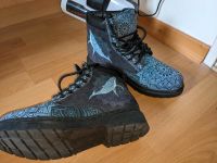 Blaue Wal-Schuhe mit Mandala Muster, Größe 40,5 München - Hadern Vorschau