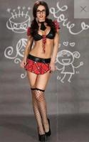 Sexy Schulmädchen Set in S/M Uniform rot schwarz Niedersachsen - Celle Vorschau
