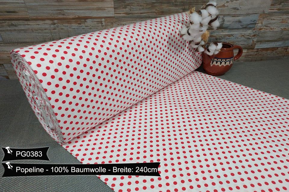 Neu im Sortiment Popeline Doppelbreit 240cm VERSANDFREI Baumwollstoff Stoffe Meterware ab 50cm Baumwolle Bastelstoffe Kinderstoffe Babystoff Hochwertige Patchwork Dekostoffe Deko Stoff Öko-Tex in Leipzig