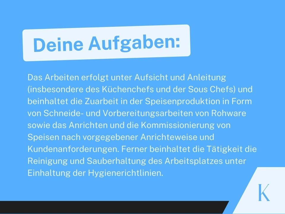 Küchenhilfe (m/w/d); Spüler (m/w/d) 15,-€ / Stunde in Langenhagen