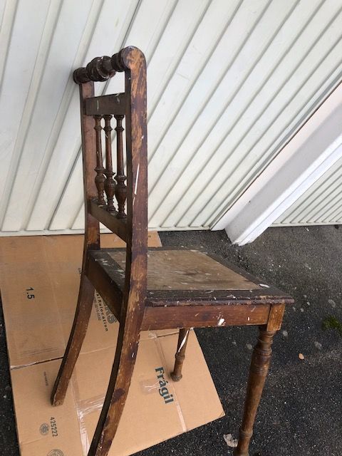 alter Stuhl in Meersburg
