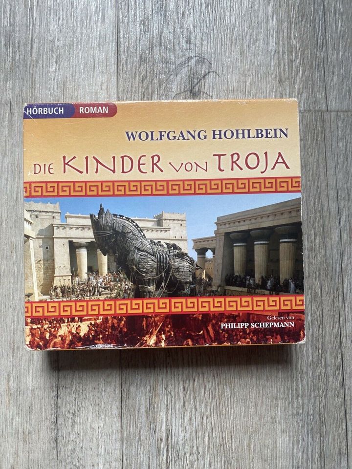 CDs Hörbuch Roman Die Kinder von Troja von Wolfgang Hohlbein in Seth Holstein