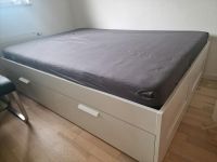 Bett 140x200 cm weiß IKEA mit Schubladen Bayern - Untermeitingen Vorschau