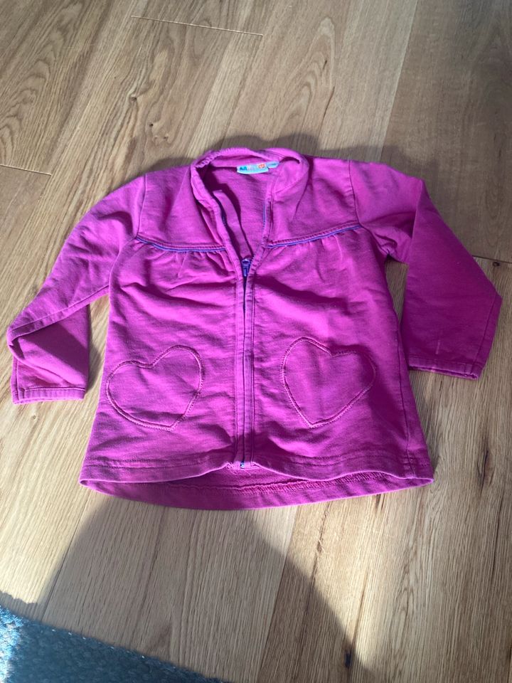 Niedliches Sweat-Jäckchen pink Gr 86 in Ludwigshafen