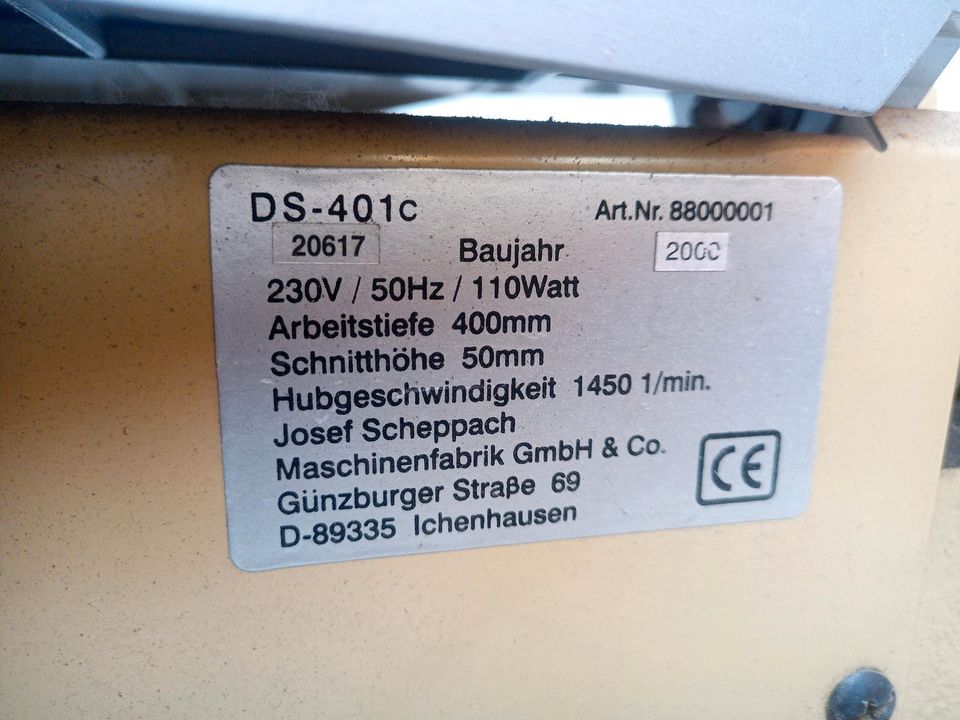 Scheppach DS-401c Dekupiersäge in Wanzleben