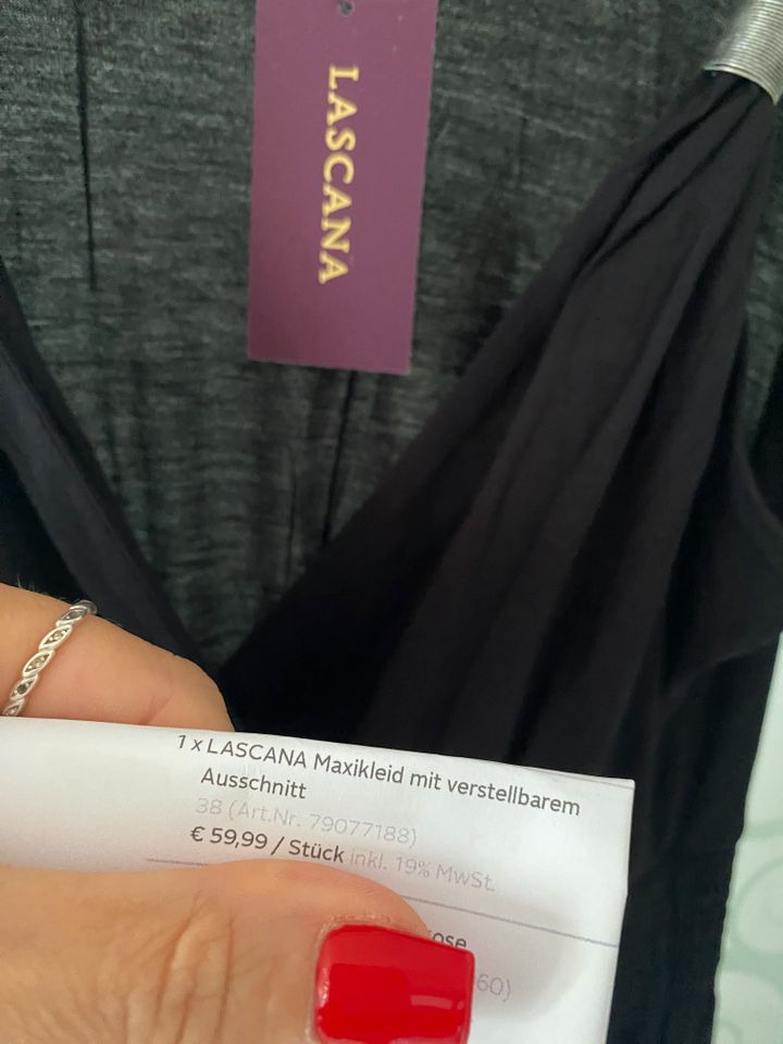 Lascana Gr.38 schwarz NP60€ sommerlich☀️ in Niederwerrn