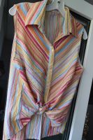 Top Shirt Bluse Sommer Strand Gr. L Kragen Geknickter Stoff. Dortmund - Mitte Vorschau