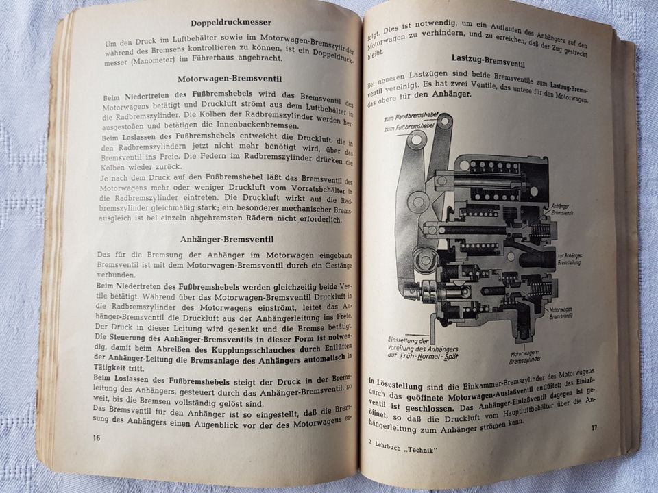 Rarität "Lehrbuch für Kraftfahrer" Verkehr Technik von 1952 in Penzberg